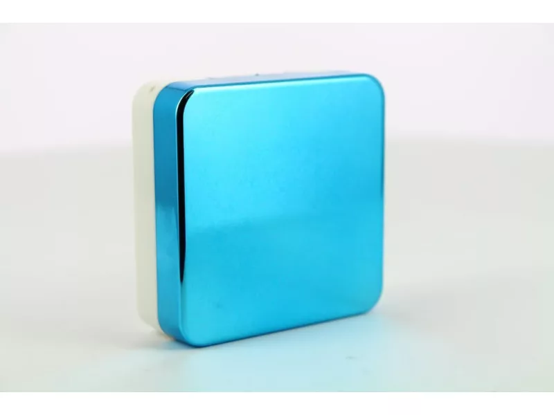 Contact Lens Care and Storage Kit with Glossy Surface, Colour: Blue