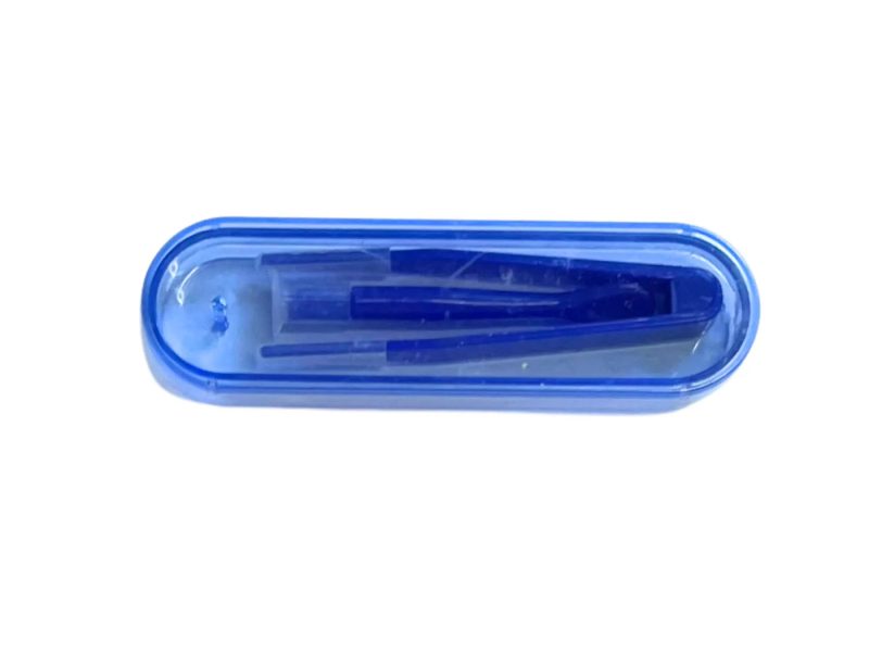 Colour contact lens clip set, Colour: blue