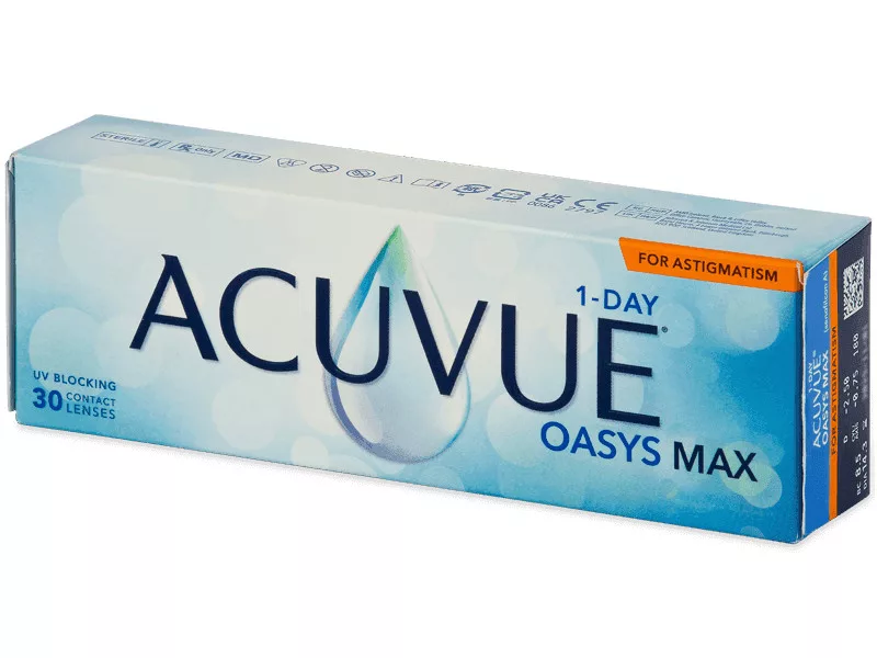 Acuvue Oasys 1-Day Max For Astigmatism (30 kom)