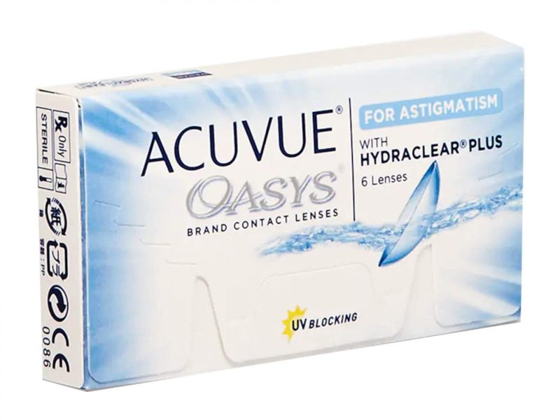 Acuvue Oasys za Astigmatizam (6 sočiva)