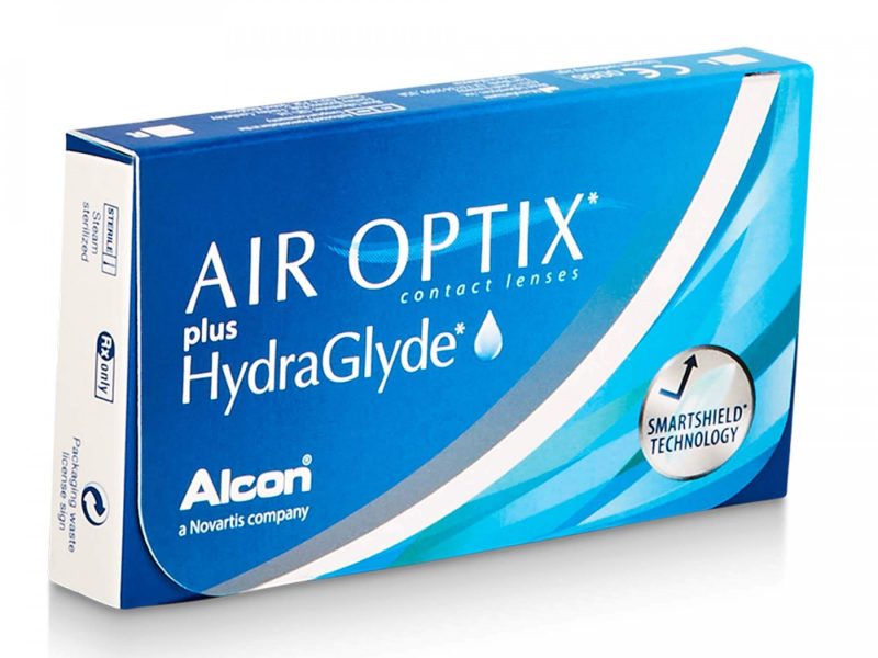 Air Optix Plus HydraGlyde (3 sočiva)