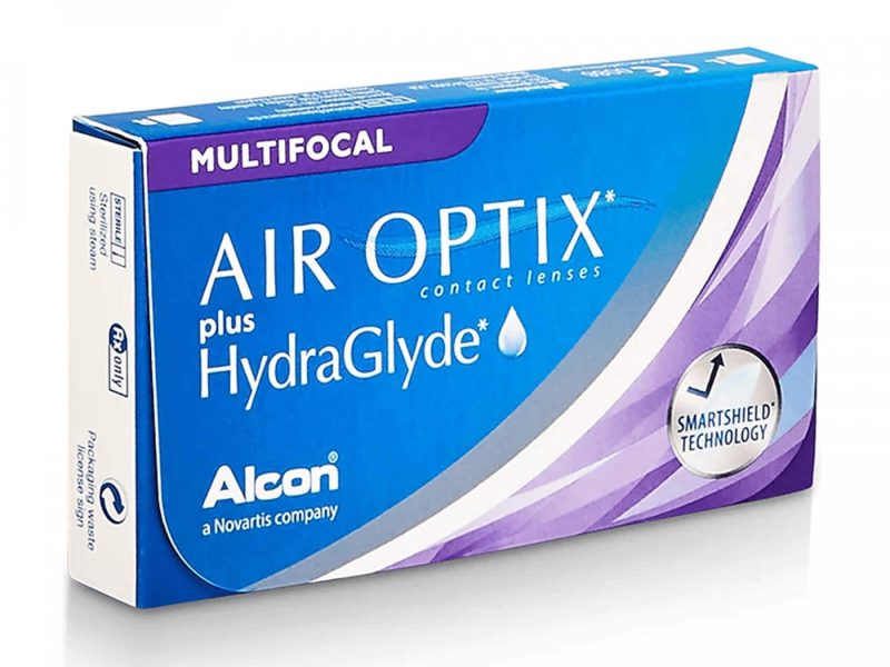 Air Optix Plus HydraGlyde Multifocal (3 sočiva)