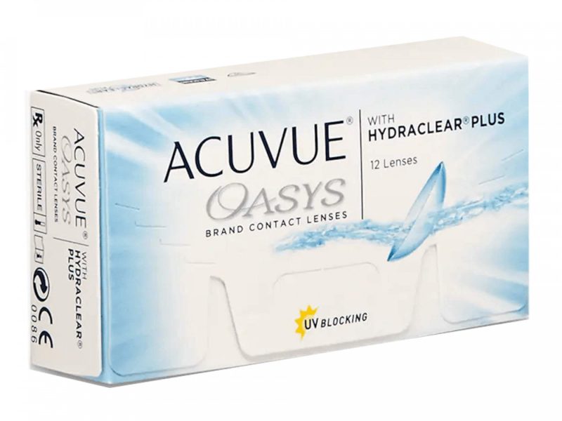 Acuvue Oasys sa Hydraclear Plus (12 sočiva)