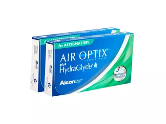 Air Optix Plus HydraGlyde for Astigmatism (12 sočiva)