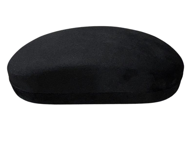 Glasses case velvet black