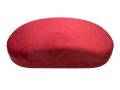 Glasses case velvet red