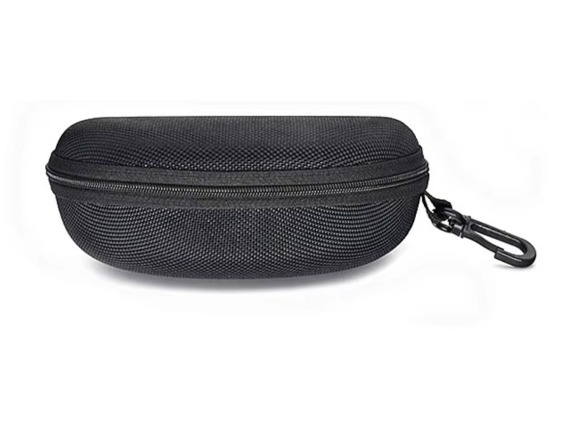 Glasses case waterproof black