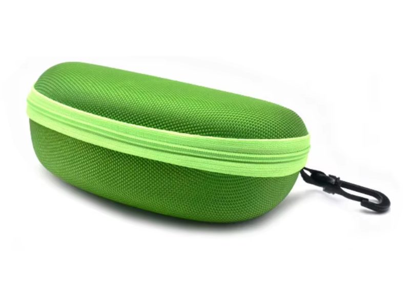 Glasses case waterproof green/green
