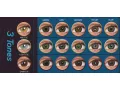 ColourVUE 3 Tones Brown (2 sočiva)