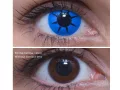 ColourVUE Crazy Blue Star (2 sočiva)