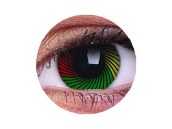 ColourVUE Crazy Rasta (2 sočiva)