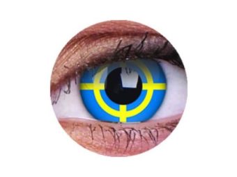 ColourVUE Crazy Yellow Target (2 sočiva)