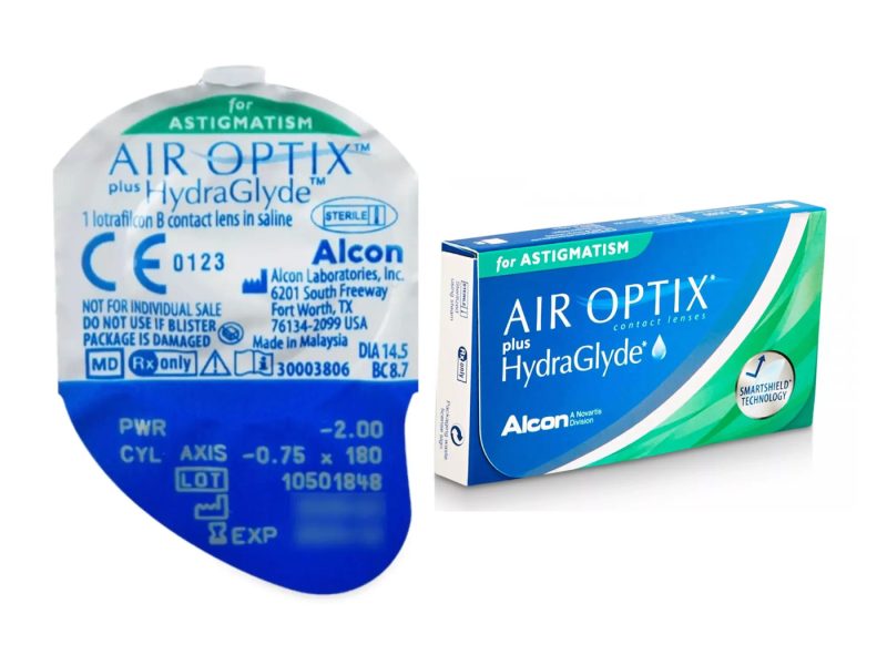 Air Optix plus HydraGlyde for Astigmatism (1 sočiva)