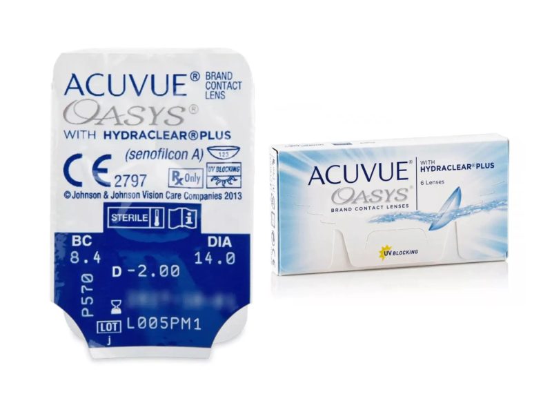 Acuvue Oasys With Hydraclear Plus (1 sočiva)