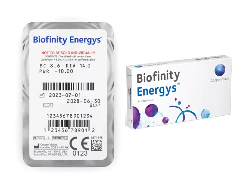 Biofinity Energys (1 sočiva)