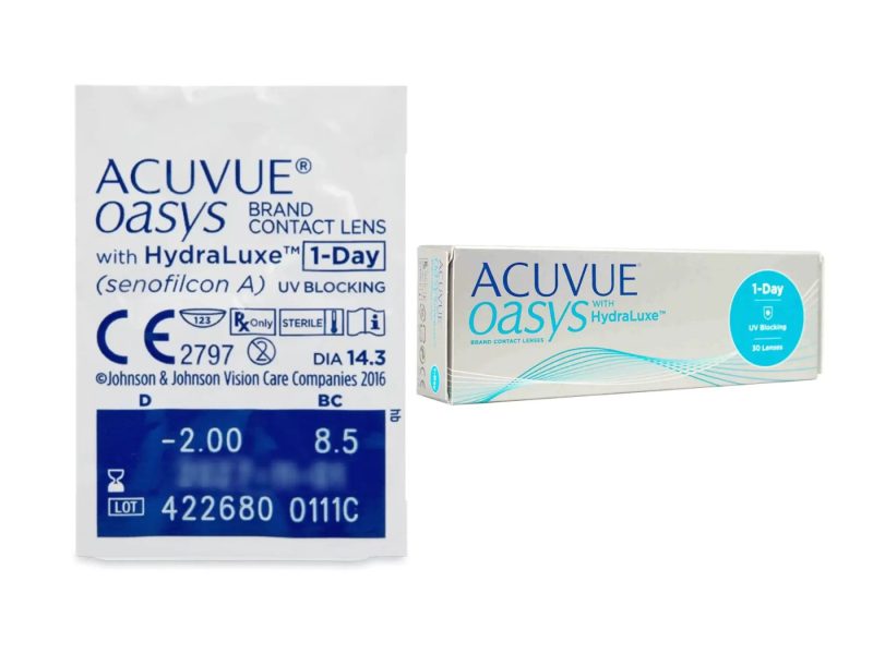 Acuvue Oasys 1-Day With Hydraluxe (5 sočiva)